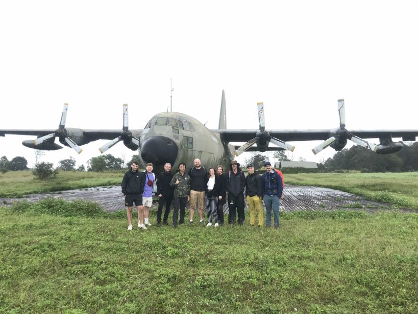 From Hue: DMZ Tour with Vinh Moc Tunnels and Khe Sanh Base - Ta Con Airport, the Khe Sanh battlefield