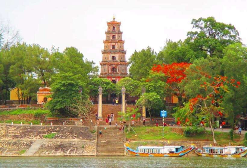 From Hue : Full-Day City Highlights Tour with Lunch - Thuy Bieu Village and traditional craft work