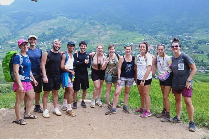 From Sapa: 2 Days 1 Night Trek Over Night At Homestay - Walking out of Sapa toward Y Linh Ho