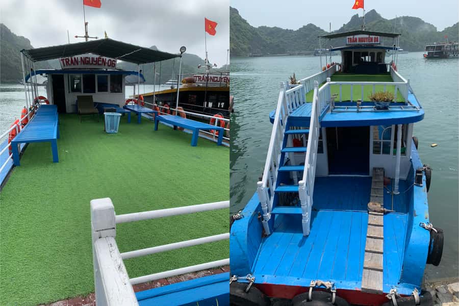Full day boat trip with Cat Ba's captain Jack - A northern run into Ha Long Bay