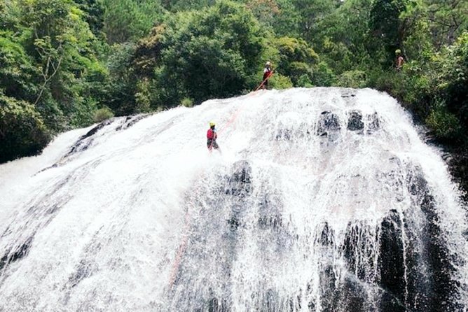 Full-Day Canyoning Tour with Datanla Falls Rappelling - Datanla Waterfall and the first 15-meter descent