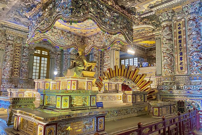 Full-Day Hue Imperial City with/without Hai Van Mountain Pass - Khai Dinh Tomb and its 127 steps