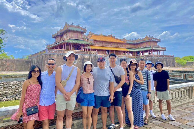 Full-Day Hue Imperial City with/without Hai Van Mountain Pass - Thien Mu Pagoda beside the river
