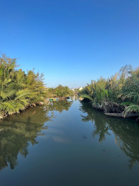 Funny day cycling, Buffalo riding and Basket boat - Cycling into Cam Thanh water coconut village