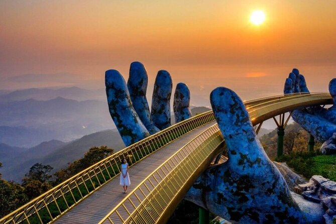 Golden Bridge -Ba Na Hills including buffet lunch ,Cable car 2 way From Da Nang - Why the Golden Bridge trip is popular from Da Nang