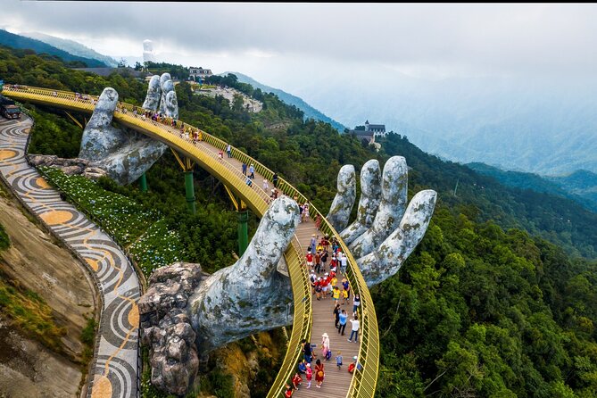 Golden Bridge Ba Na Hills with Buffets Lunch 2 ways cable car - First, clear up the Ba Na Hills and Halong Bay mix-up