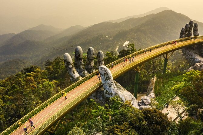 Golden Bridge Ba Na Hills with Buffets Lunch 2 ways cable car - Boarding the cruise around midday
