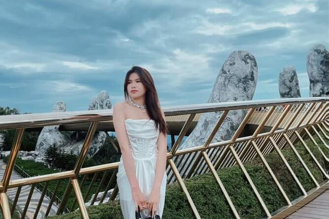 Golden Bridge Ba Na Hills with Buffets Lunch 2 ways cable car - Sung Sot Cave and Thien Cung Cave