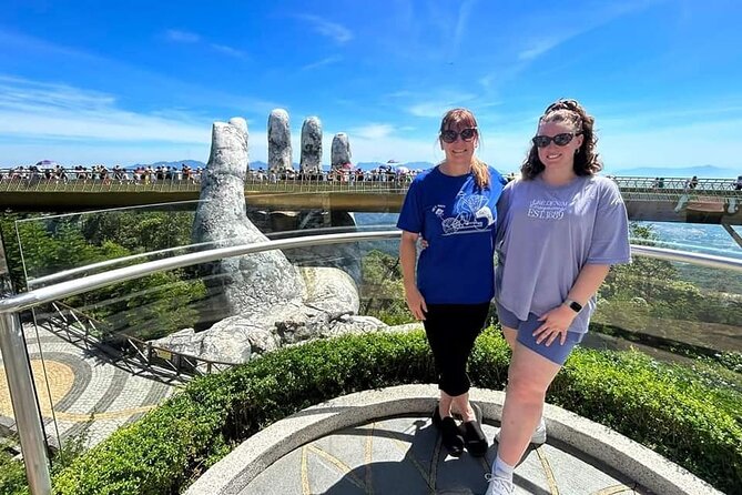Golden Bridge-Monkey mountain-Dragon Bridge -Marble Mountain Fullday PrivateTour - Lunch is convenient, but ask where it will be