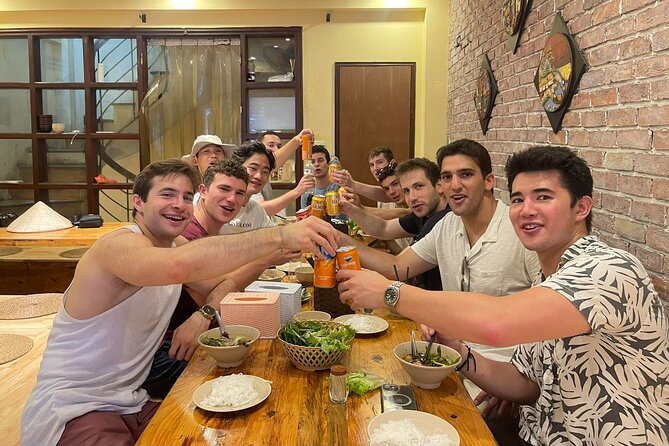 Guided Hanoi Food Tour With Train Street 8 Different Food Tasting - Eight tastings, not one conventional dinner