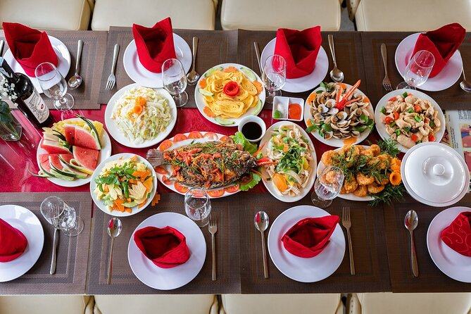 Ha Long Bay Cruise Day Tour - Cave, Kayaking, Swimming & Lunch - Cruising Ha Long Bay before the cave stop