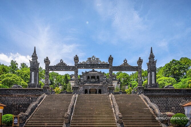 Hai Van Pass and Hue City Sites Deluxe Small Group Tour - Khai Dinh Tomb: ornate and compact
