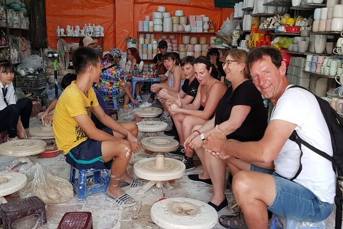 Half-day Explore Bat Trang Ceramic Village by Russian Jeep - Tea with a local couple