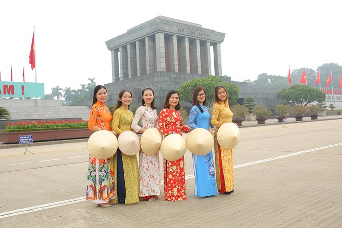 Half-Day Hanoi City Tour by Scooter - Entering the Ho Chi Minh Mausoleum complex