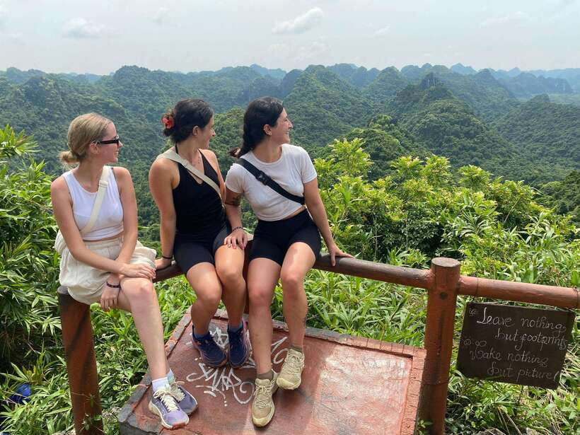 Half Day Hiking to Cat Ba National Park with a Guide - The climb to Ngu Lam Peak