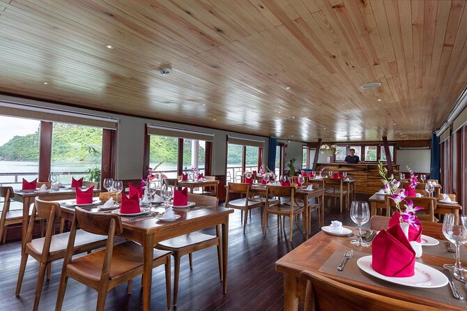 Halong Amazing Sail Luxury 1 Day Small Group Tour 7-Hour Cruising - Luon Cave by kayak or bamboo boat