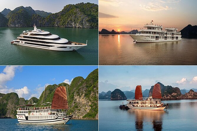 Halong Bay 2 Days 1 Night Cruise - Evening on the cruise: food, sunset, and a cooking class