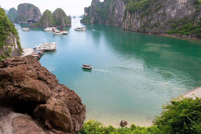 Halong Bay 2 Days 1 Night Traditional Boat - An overnight cabin, shared by two or three