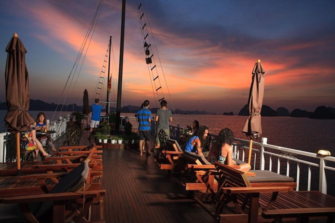 Halong Bay 2D1N BEST CRUISES All-Inclusive: Transfer, Meals, Kayak, Cave, Island - Lan Ha Bay, Cat Ba Island, and Bright and Dark Cave