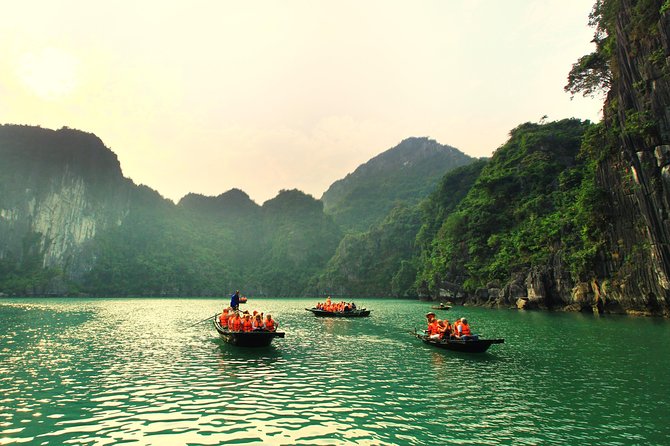 Halong Bay 2D1N BEST CRUISES All-Inclusive: Transfer, Meals, Kayak, Cave, Island - Day one: Titop Island and Sung Sot Cave