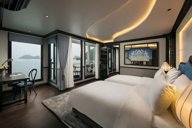 Halong Bay 2D1N Cruise Tour, Full Meals, Caves, Kayak &Transfer - Evening entertainment: squid fishing, karaoke, and dinner