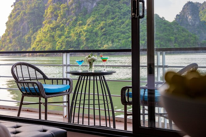 Halong Bay Cruise 2 days 1 night from Hanoi included transfer - Exploring an island cave with sculpted rock formations