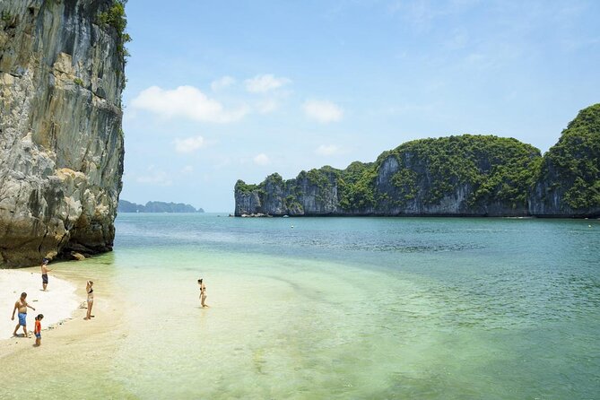 Halong Bay Cruise - Day Tours - Limestone islands and the first look at the bay