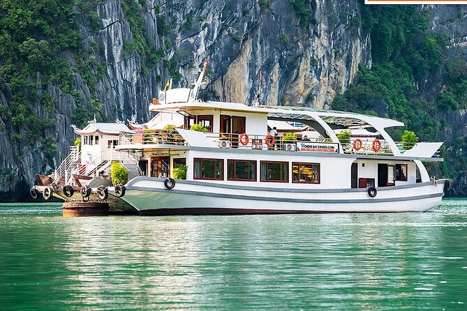 Halong Bay Cruise Luxury Full Day Tours - Food, drinks, and the cost of eating aboard