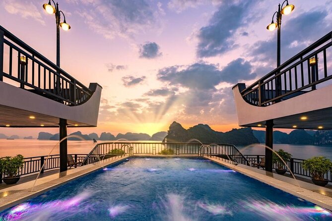 Halong Bay Cruises many options - Tuan Chau Harbor and the move to the cruise