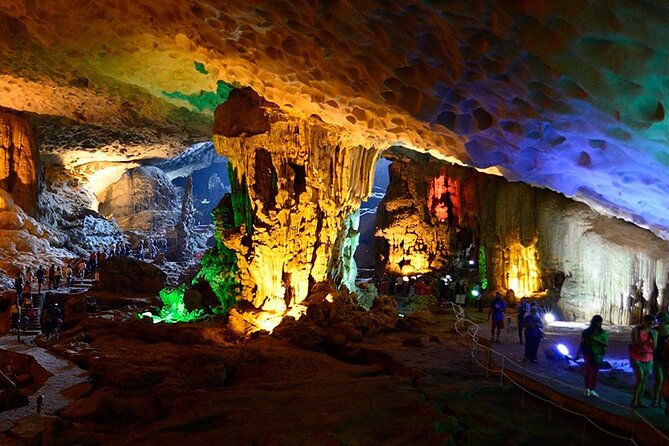 Halong Bay Day Tour By Diamond Era Cruise,Titop,Sung Sot & kayak - Titop Island for swimming, hiking, or both