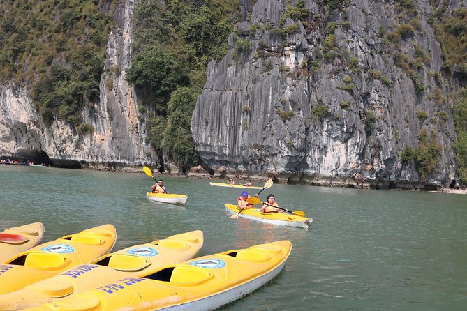 Halong Bay Day Tour Islands, Cave, Kayak. Lunch. All inclusive - Why this one-day trip works from Hanoi