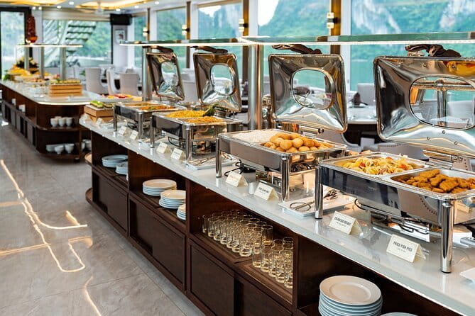 Halong Bay Day Tour Luxury Cruise With Jacuzzi and Buffet Lunch - Leaving Hanoi between 8:00 and 8:45am