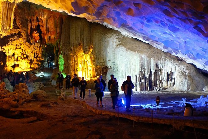 Halong Bay Day Tour: Visit Cave Island Kayaking Swimming Lunch - Titop Island gives you two good choices