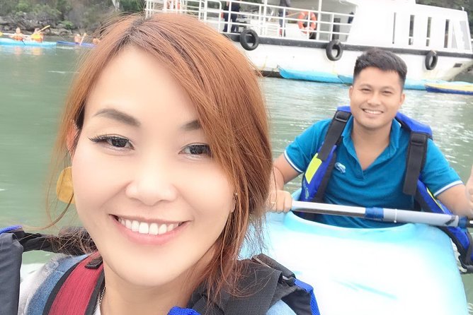 Halong Bay Full Day With 5 Star Cruise - Buffet Lunch - Sunset snacks and the return to Hanoi