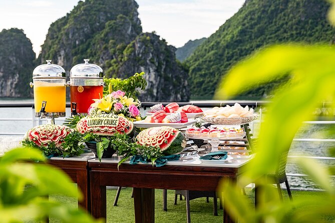 Halong Bay Full Day With Cave, Kayaking And Swimming - Sung Sot Cave and its steep stairway