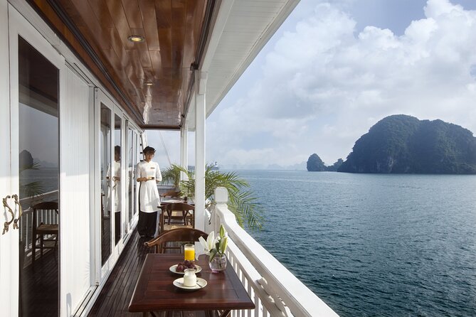 Halong Bay - Hera Luxury Day Cruise 7.5 Hours - Seafood lunch and lobster soup