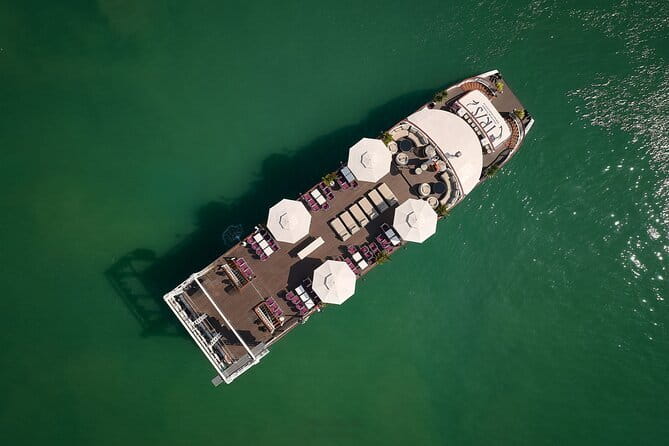 HALONG BAY LUXURY IRIS CRUISE DAY TRIP-BEST SELLER: Kayak, Music - From Hanoi to the Halong International Cruise Port