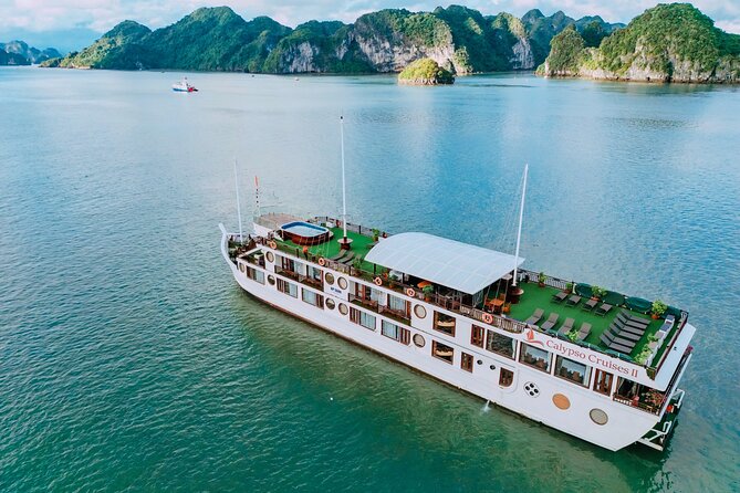 Halong Calypso Cruise 2d1n-All Inclusive Cruise with Transfer - The 8:00 pickup from Hanoi Old Quarter
