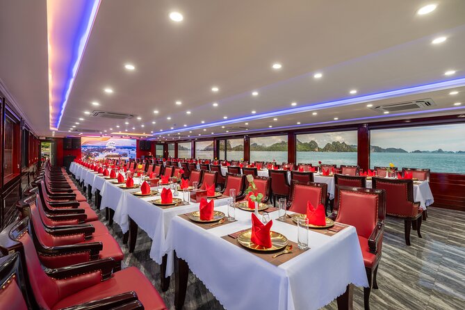 Halong Diamond Crusie- The most luxury daily Crusie in Halong Bay - The six-hour route at a glance