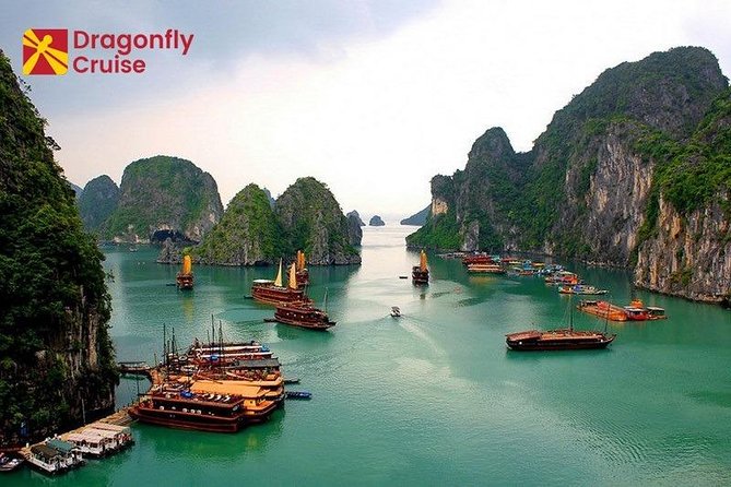 Halong Islands, Cave, Kayak, Bamboo Day Tour w Dragonfly Cruise - Kayak or bamboo boat: 45 minutes on the water
