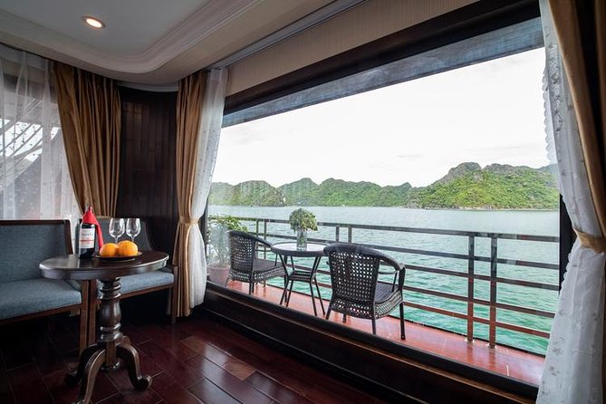 HaLong - LanHa Bay 1 Night On The 2nd Deck with La Pandora Cruises - Sunrise, Tai Chi, and early morning scenery