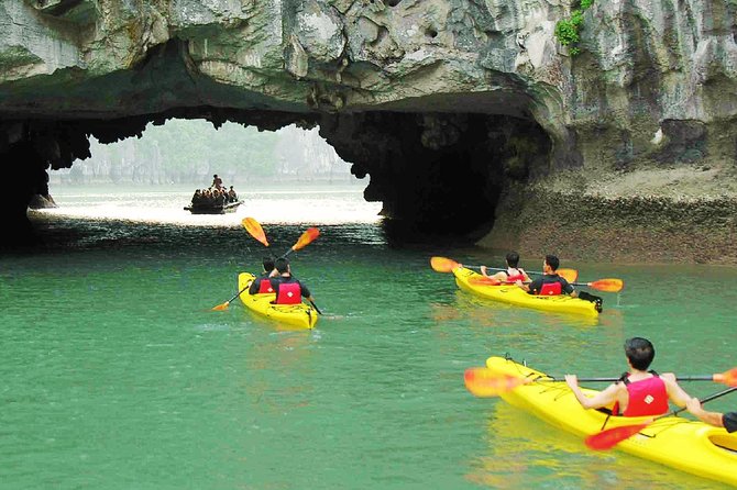Halong Luxury Cruise Full Day Tour from Hanoi: All Inclusive - Buffet lunch, tea, and the onboard atmosphere