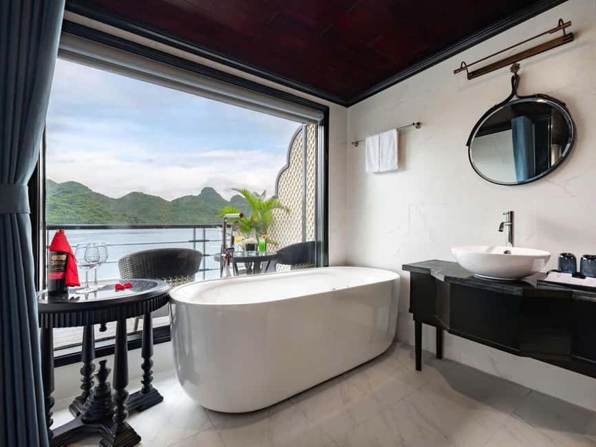 Hanoi: 2-Day Ha Long & Lan Ha Bay 5-Star Boat with Balcony - Trung Trang Cave on Cat Ba Island