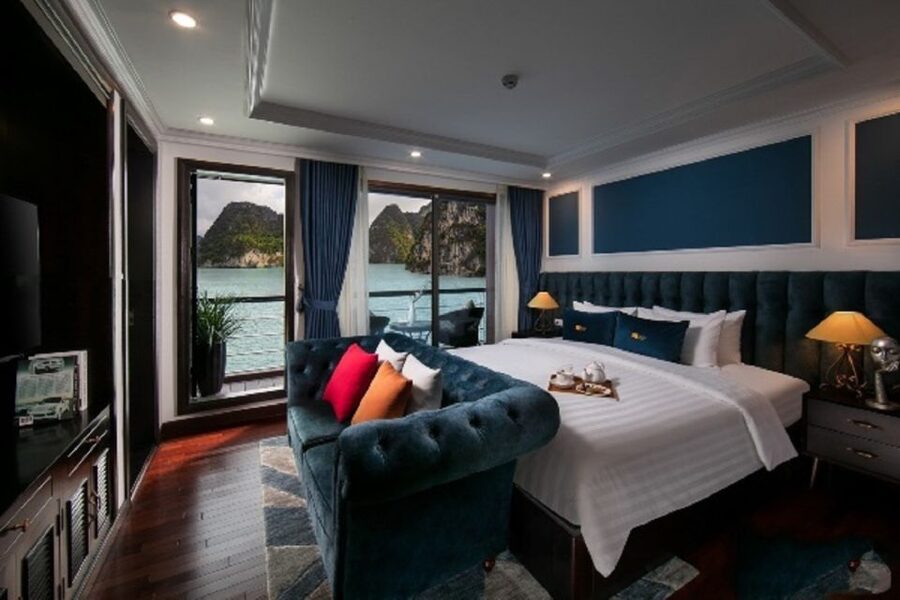 Hanoi: 3-Day Ha Long/Lan Ha Bay Cruise with Private Balcony - What the private cabin and meals are worth