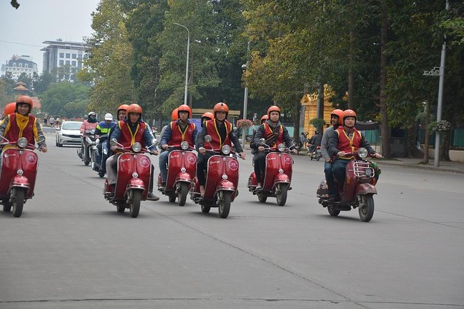 Hanoi Back Streets Vespa Tours: Hanoi Insider Vintage Vespa Tour - Starting at the Opera House and heading toward Long Bien