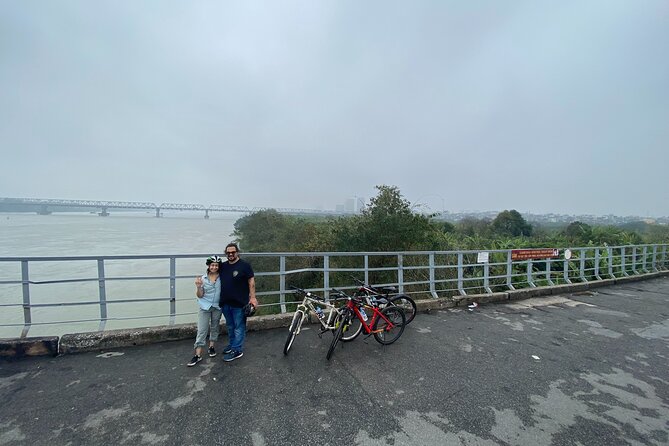 Hanoi City Bike Tour through Banana Island & Food Tasting - Ho Chi Minh Mausoleum and the city’s formal side