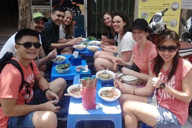 Hanoi City Street Food Night Tour by Motorscooter - What the sightseeing stops add to the meal