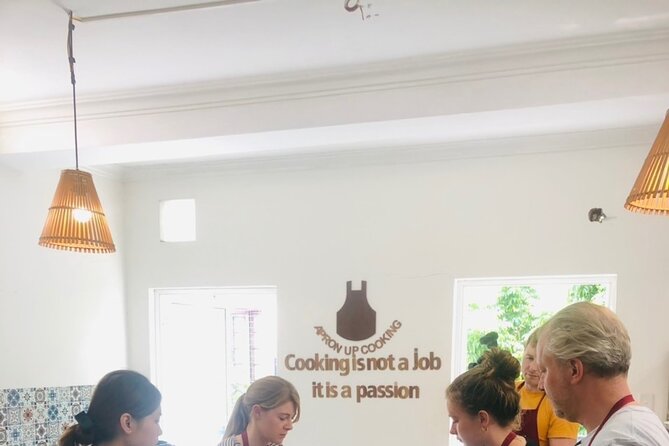 Hanoi Cooking Class Learning 5 Dishes including Banh Xeo - Five dishes create a full meal, not a single recipe