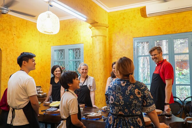 Hanoi Cooking Class: Market Tour, Free Liquor & Coffee Tasting - Four Vietnamese dishes, prepared by you