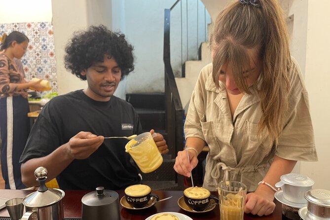 Hanoi Egg Coffee & Coconut Coffee Making Class with Free Banh Mi - A short lesson on Vietnamese beans and brewing